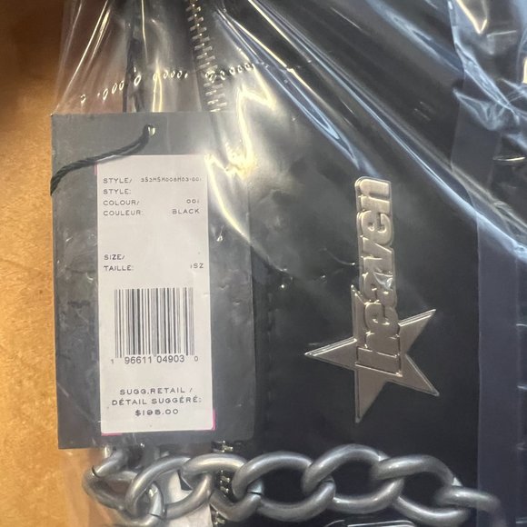 NWT! Marc Jacobs Heaven CUFFZ Mini Bag Black - Picture 12 of 13